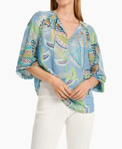 Marccain Collectie Blouse Wc 51.33 W74 Licht Blauw