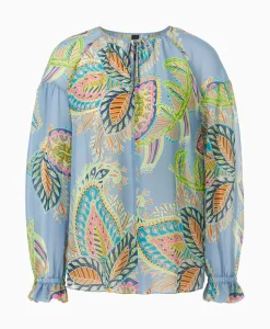 Marccain Collectie Blouse Wc 51.33 W74 Licht Blauw