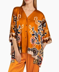 Marccain Collectie Blouse Wc 51.40 W66 Oranje