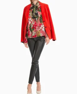 Marccain Collectie Blouse Vc 51.40 W61 Licht Rood