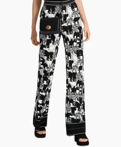 Marccain Collectie Broek Wc 81.04 M03 Print + 2 Kleurig