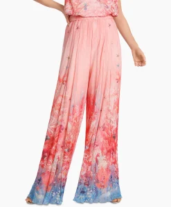 Marccain Collectie Broek Wc 81.58 J83 Zalm