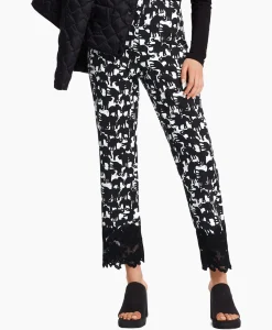 Marccain Collectie Broek Wc 81.02 J10 Zwart