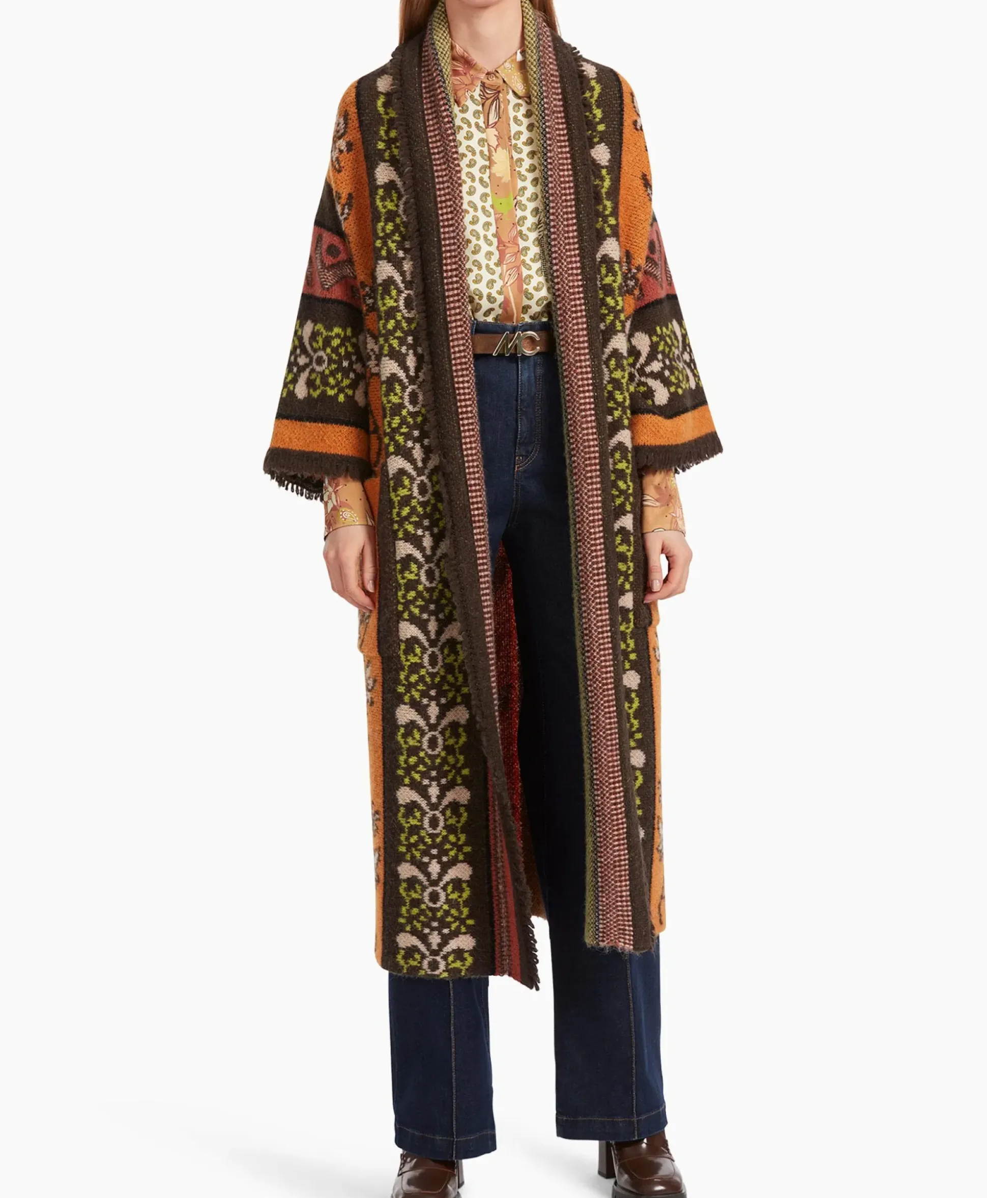Marccain Collectie Coat Vc 11.06 M23 Geel