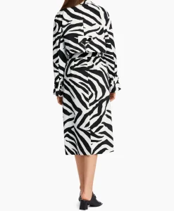 Marccain Collectie Coat Wc 11.03 W11 Print + 2 Kleurig