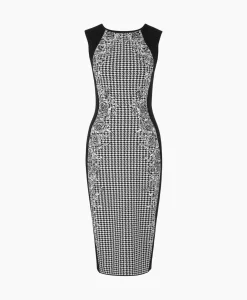 Marccain Collectie Jurk Vc 21.36 M66 Print + 2 Kleurig