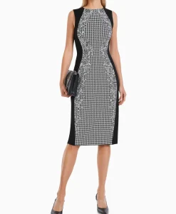 Marccain Collectie Jurk Vc 21.36 M66 Print + 2 Kleurig