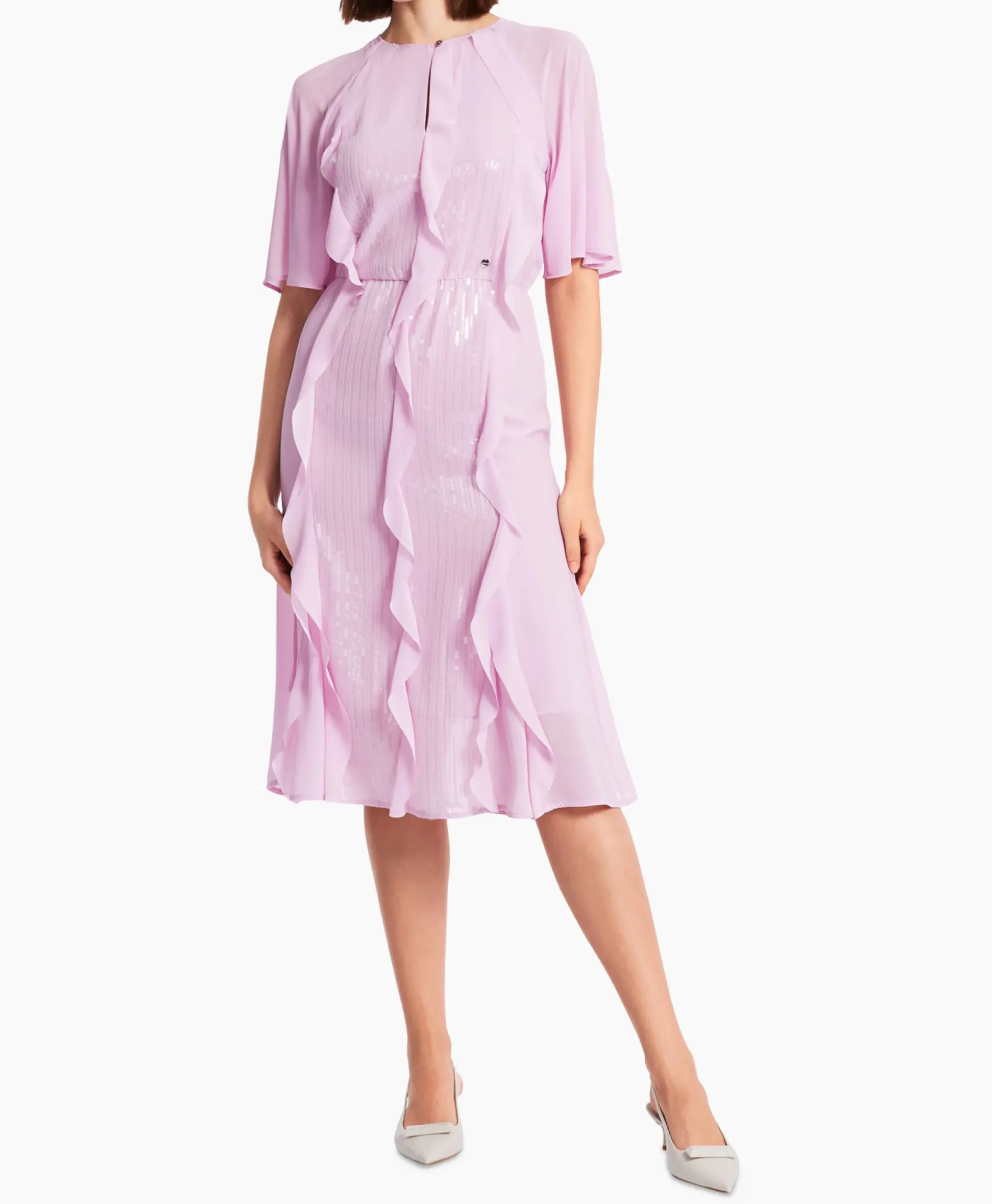Marccain Collectie Jurk Wc 21.35 W44 Lavendel