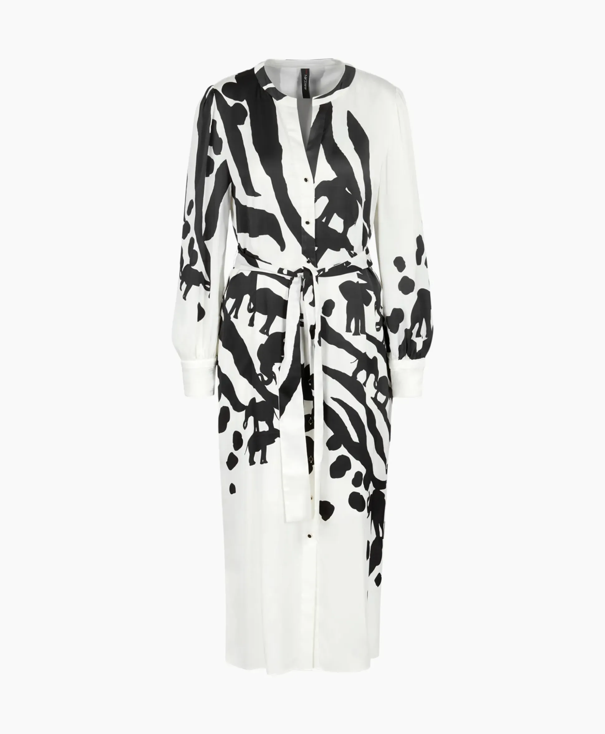 Marccain Collectie Jurk Wc 21.05 W14 Print + 2 Kleurig