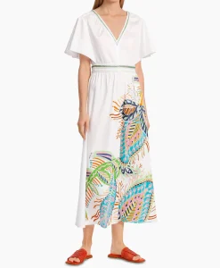 Marccain Collectie Jurk Wc 21.51 W64 Wit