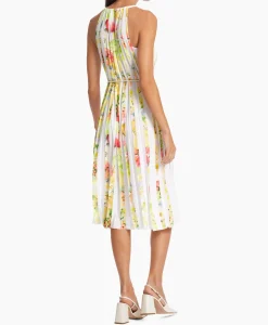 Marccain Collectie Jurk Wc 21.27 W36 Midden Geel