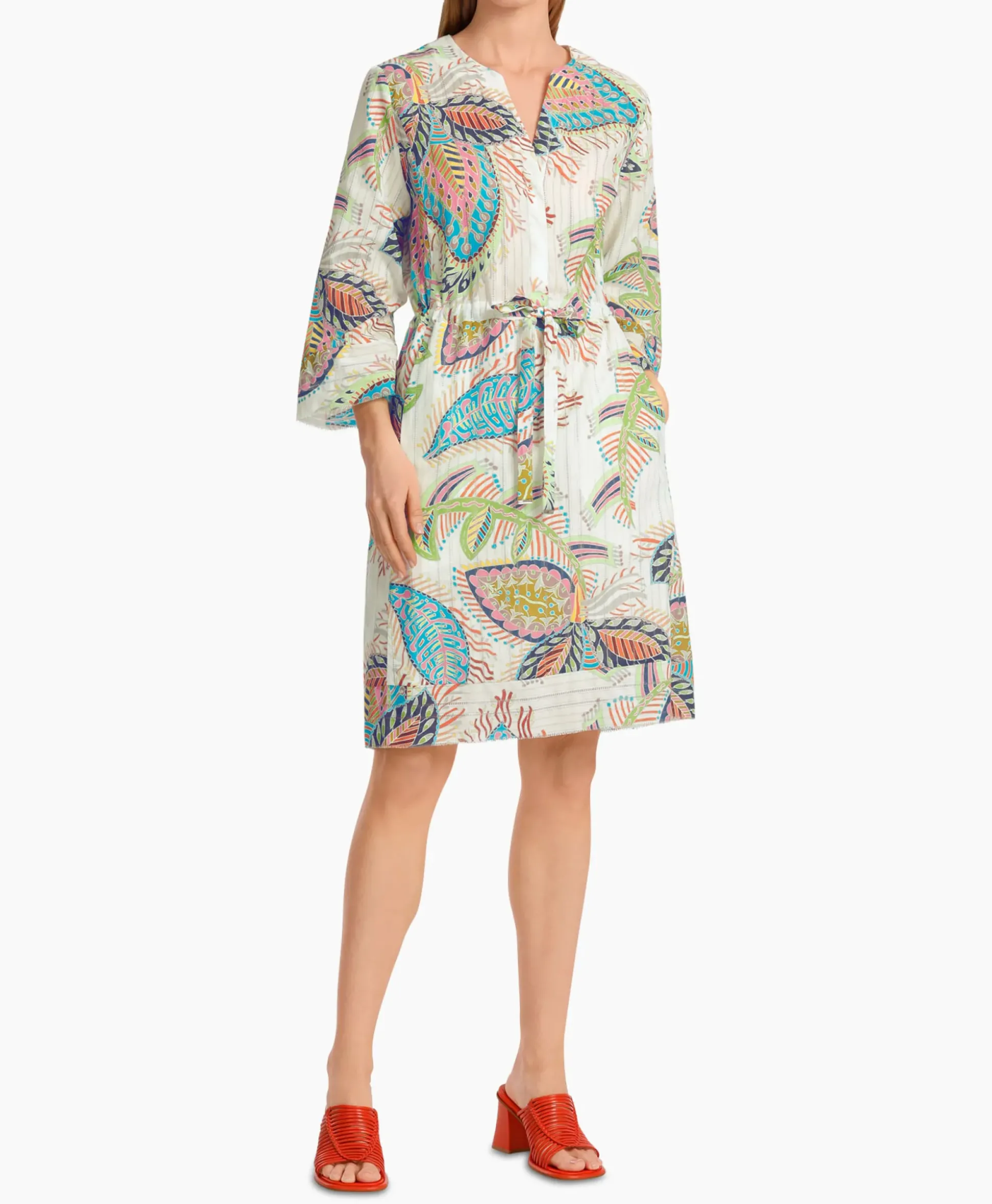 Marccain Collectie Jurk Wc 21.50 W63 Wit