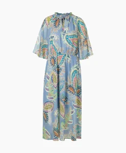 Marccain Collectie Jurk Wc 21.52 W74 Licht Blauw