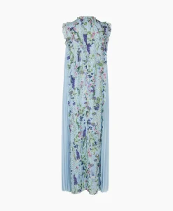 Marccain Collectie Jurk Wc 21.24 W25 Licht Blauw