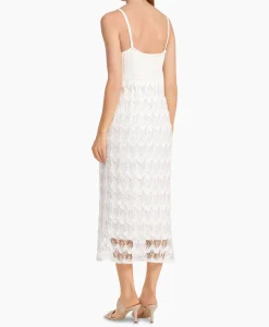 Marccain Collectie Jurk Wc 21.39 M35 Off White