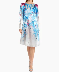 Marccain Collectie Jurk Wc 21.69 W89 Aqua