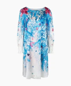 Marccain Collectie Jurk Wc 21.69 W89 Aqua