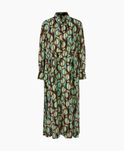 Marccain Collectie Jurk Wc 21.43 W04 Groen