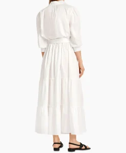 Marccain Collectie Jurk Wc 21.56 W35 Off White