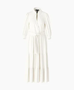 Marccain Collectie Jurk Wc 21.56 W35 Off White