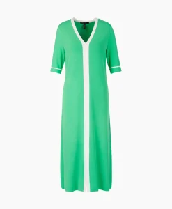 Marccain Collectie Maxi Jurk Uc 21.05 M17 Groen