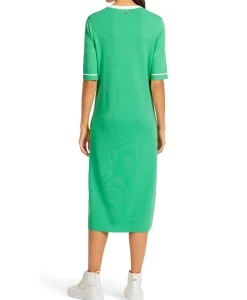 Marccain Collectie Maxi Jurk Uc 21.05 M17 Groen