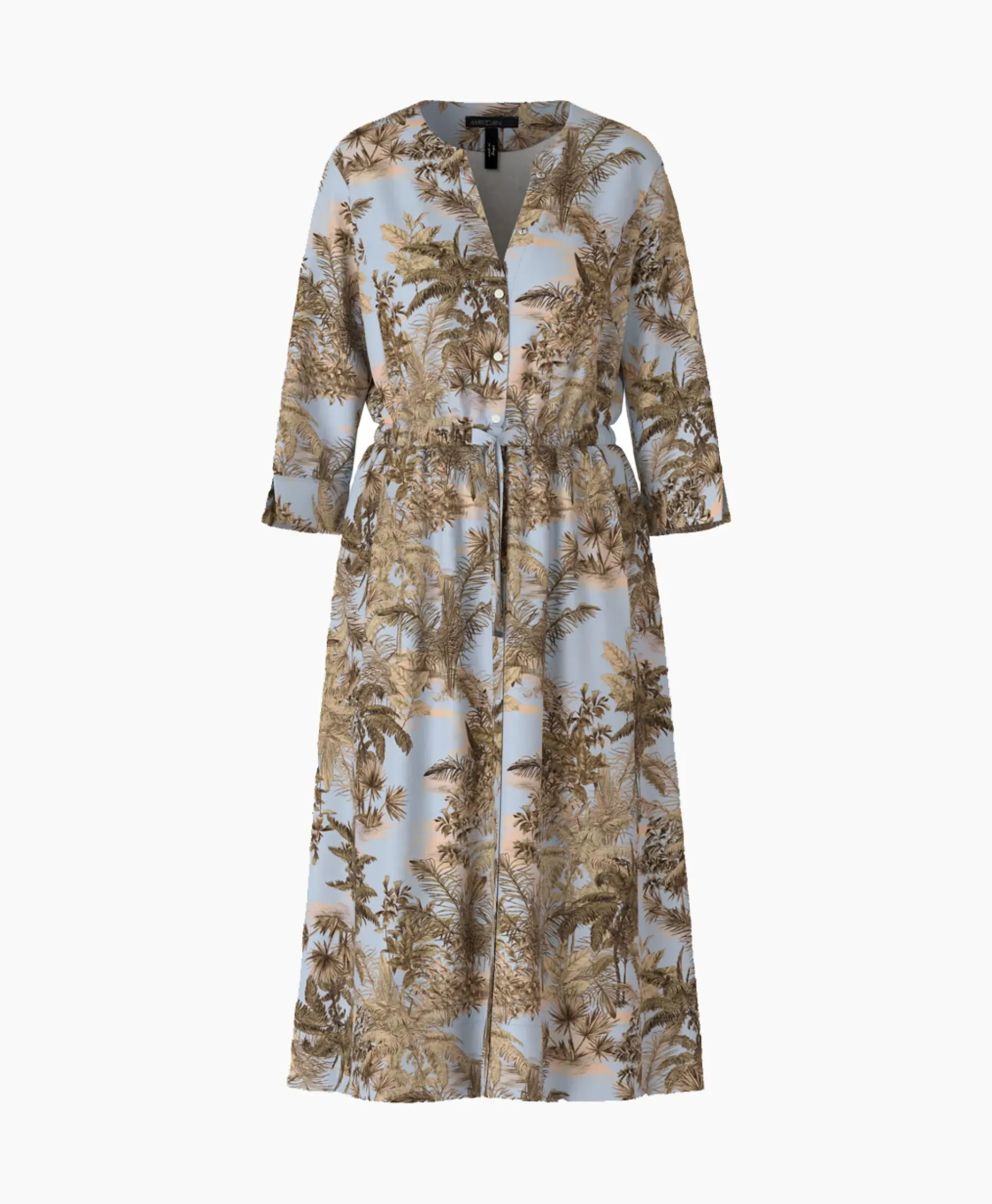 Marccain Collectie Mini Jurk Uc 21.24 W54 Blauw