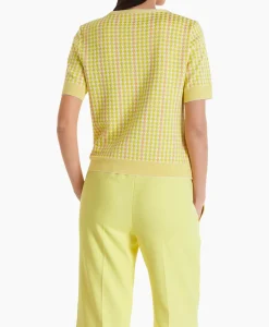 Marccain Collectie Pullover Wc 41.49 M33 Midden Geel