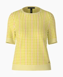 Marccain Collectie Pullover Wc 41.49 M33 Midden Geel