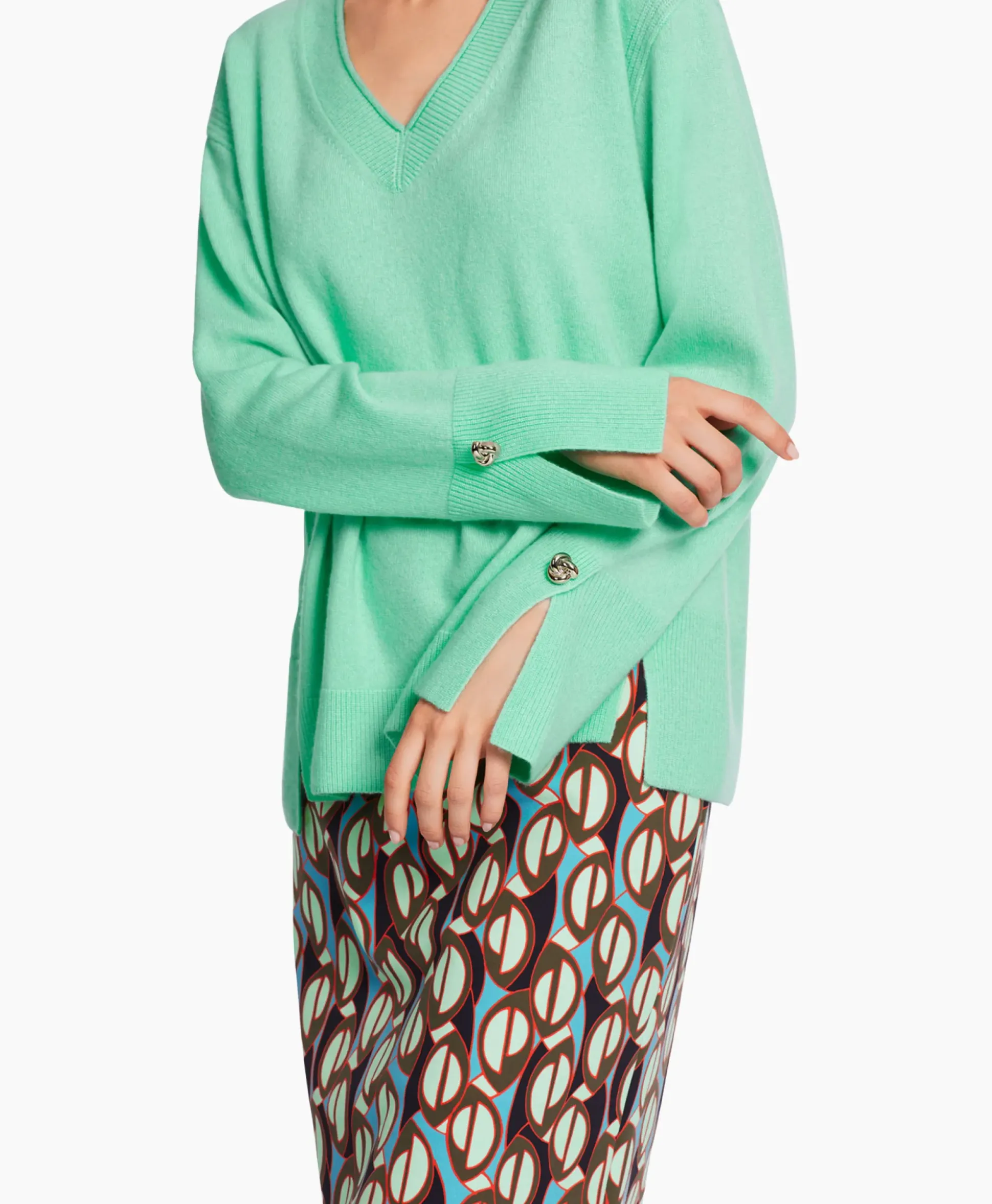 Marccain Collectie Pullover Wc 41.03 M51 Groen