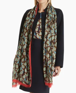 Marccain Collectie Shawl Wc B4.07 Z13 Groen