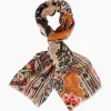 Marccain Collectie Shawl Wc B4.07 Z35 Oranje