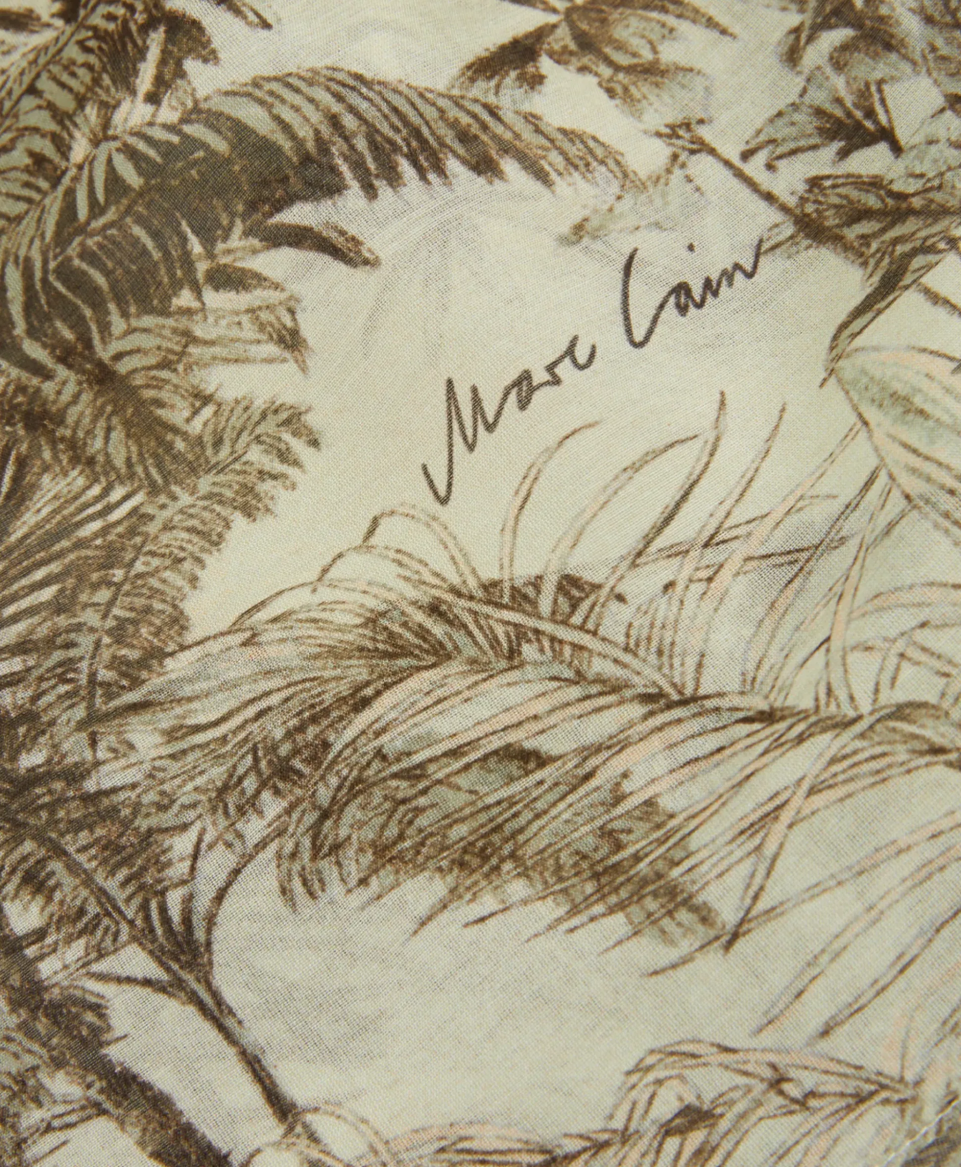 Marccain Collectie Sjaal Uc B4.15 Z08 Donker Groen