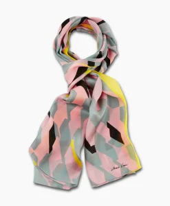 Marccain Collectie Sjaal Vc B4.15 Z15 Licht Blauw