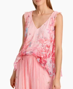 Marccain Collectie Top Wc 61.26 J83 Zalm