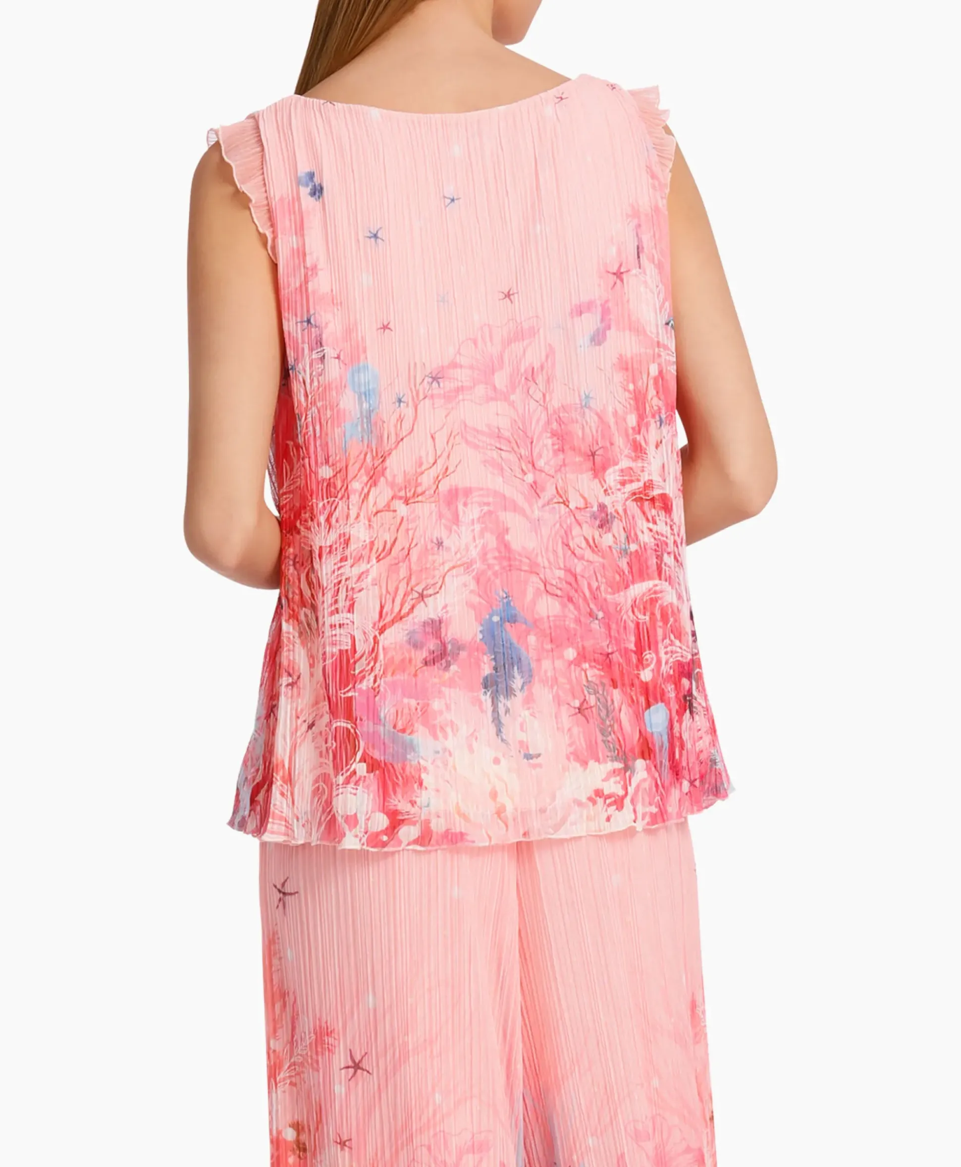Marccain Collectie Top Wc 61.26 J83 Zalm