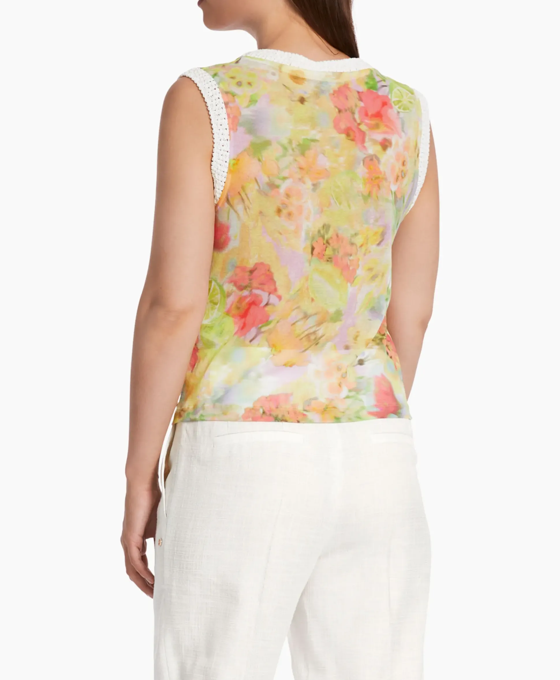 Marccain Collectie Top Wc 61.09 M34 Midden Geel