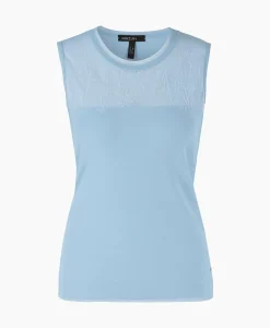Marccain Collectie Top Wc 61.07 M27 Licht Blauw