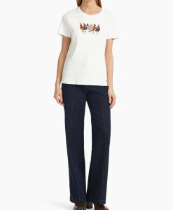 Marccain Collectie T-Shirt Vc 48.32 J66 Off White