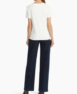 Marccain Collectie T-Shirt Vc 48.32 J66 Off White