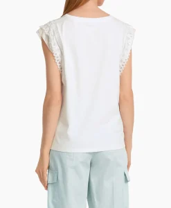Marccain Collectie T-Shirt Wc 48.44 J14 Wit