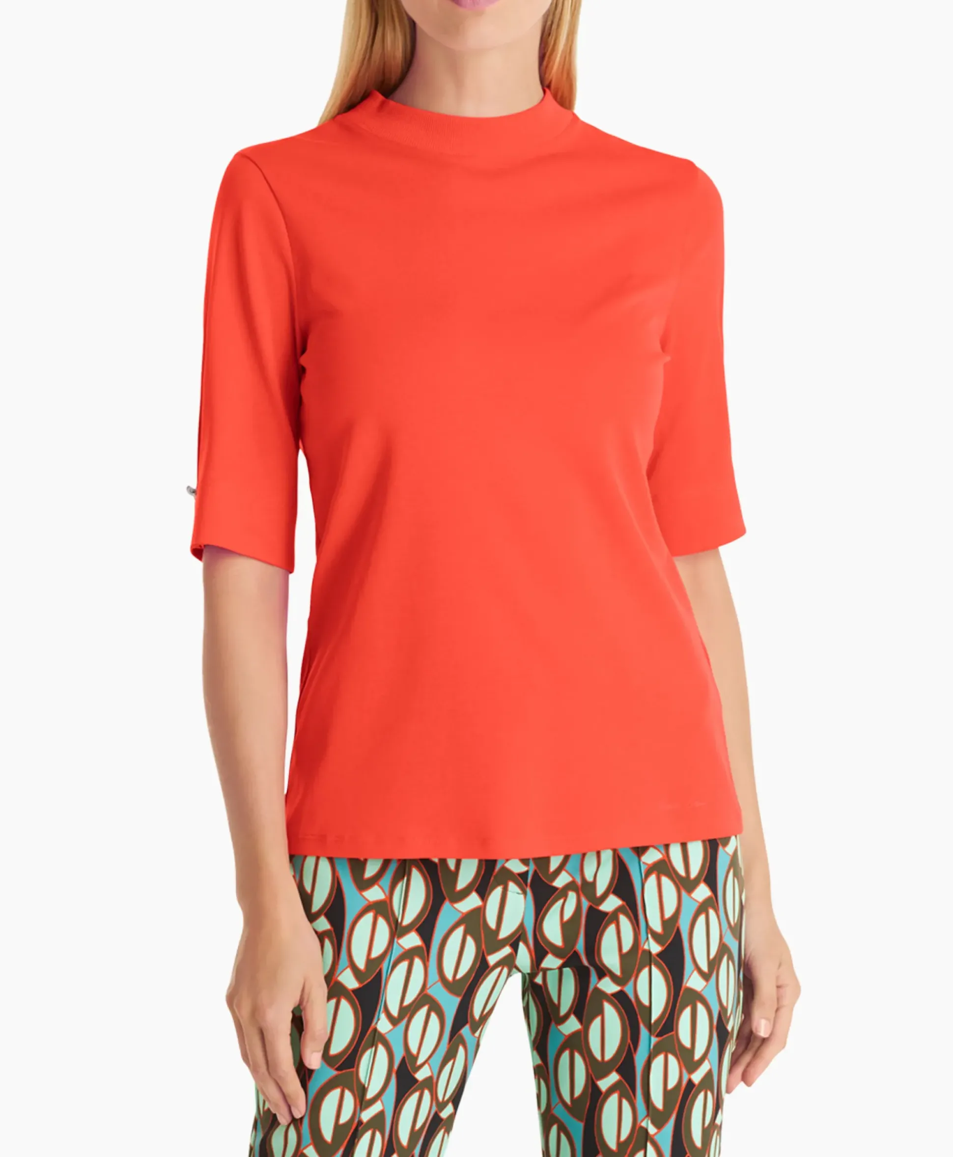Marccain Collectie T-Shirt Wc 48.24 J14 Grijs