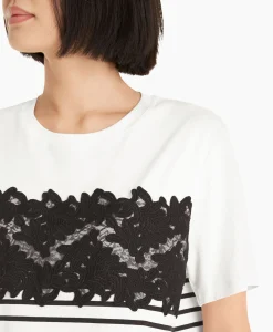 Marccain Collectie T-Shirt Wc 48.10 J16 Print + 2 Kleurig