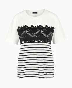 Marccain Collectie T-Shirt Wc 48.10 J16 Print + 2 Kleurig