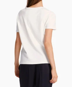 Marccain Collectie T-Shirt Wc 48.32 J06 Off White