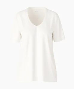 Marccain Collectie T-Shirt Wc 48.34 J54 Off White