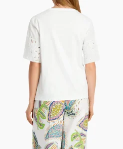 Marccain Collectie T-Shirt Wc 48.62 J81 Wit