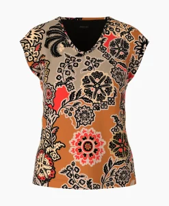 Marccain Collectie T-Shirt Wc 48.23 J49 Oranje