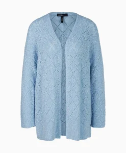 Marccain Collectie Vest Wc 39.11 M25 Licht Blauw
