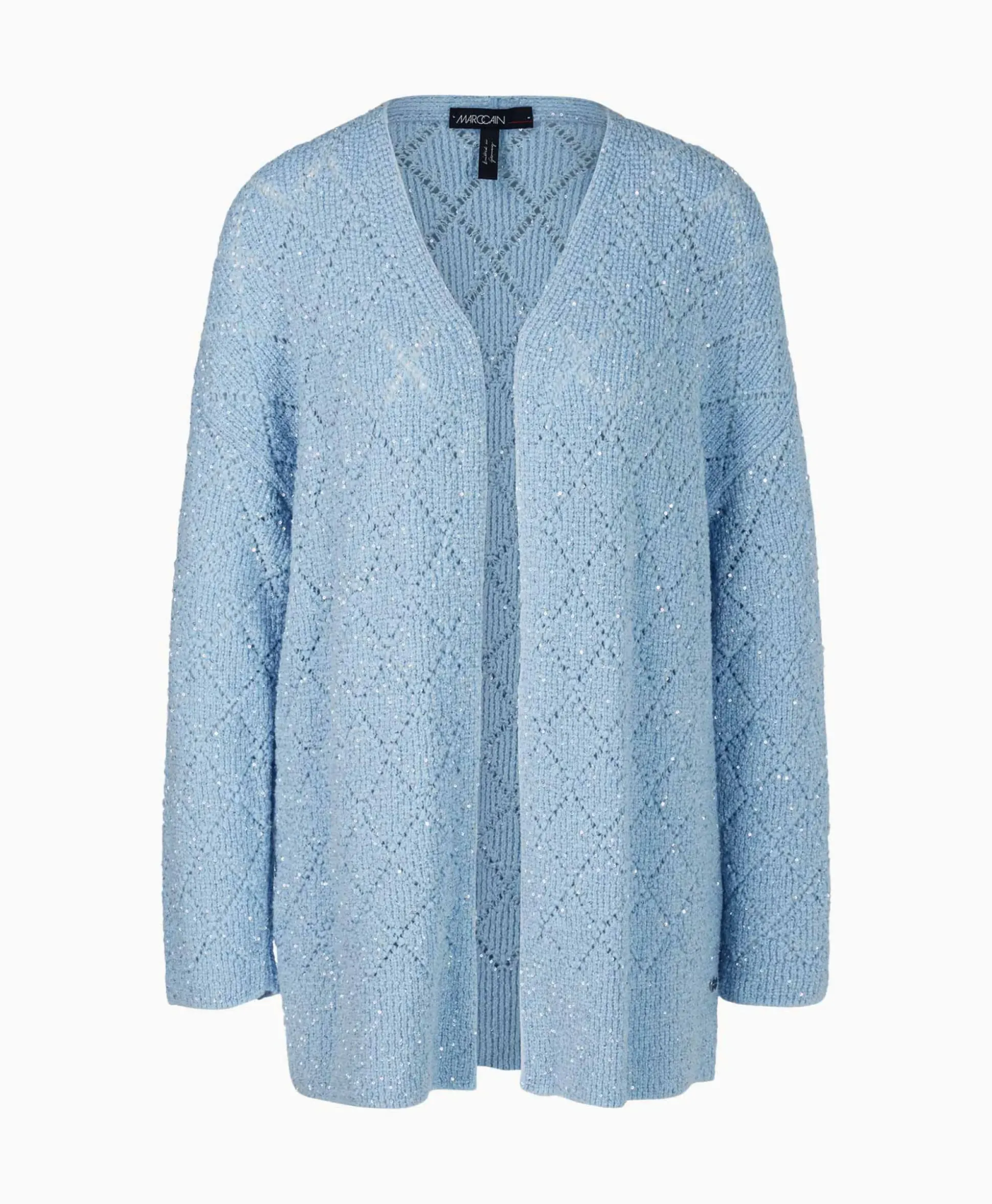 Marccain Collectie Vest Wc 39.11 M25 Licht Blauw